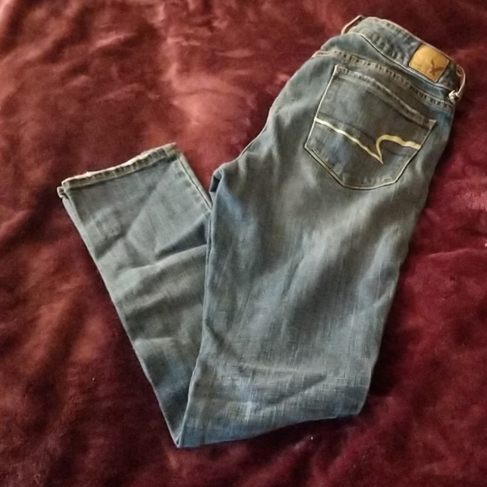 American eagle stretch skinny jeans